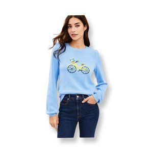 Blue Loft Bicycle Crewneck Sweater
